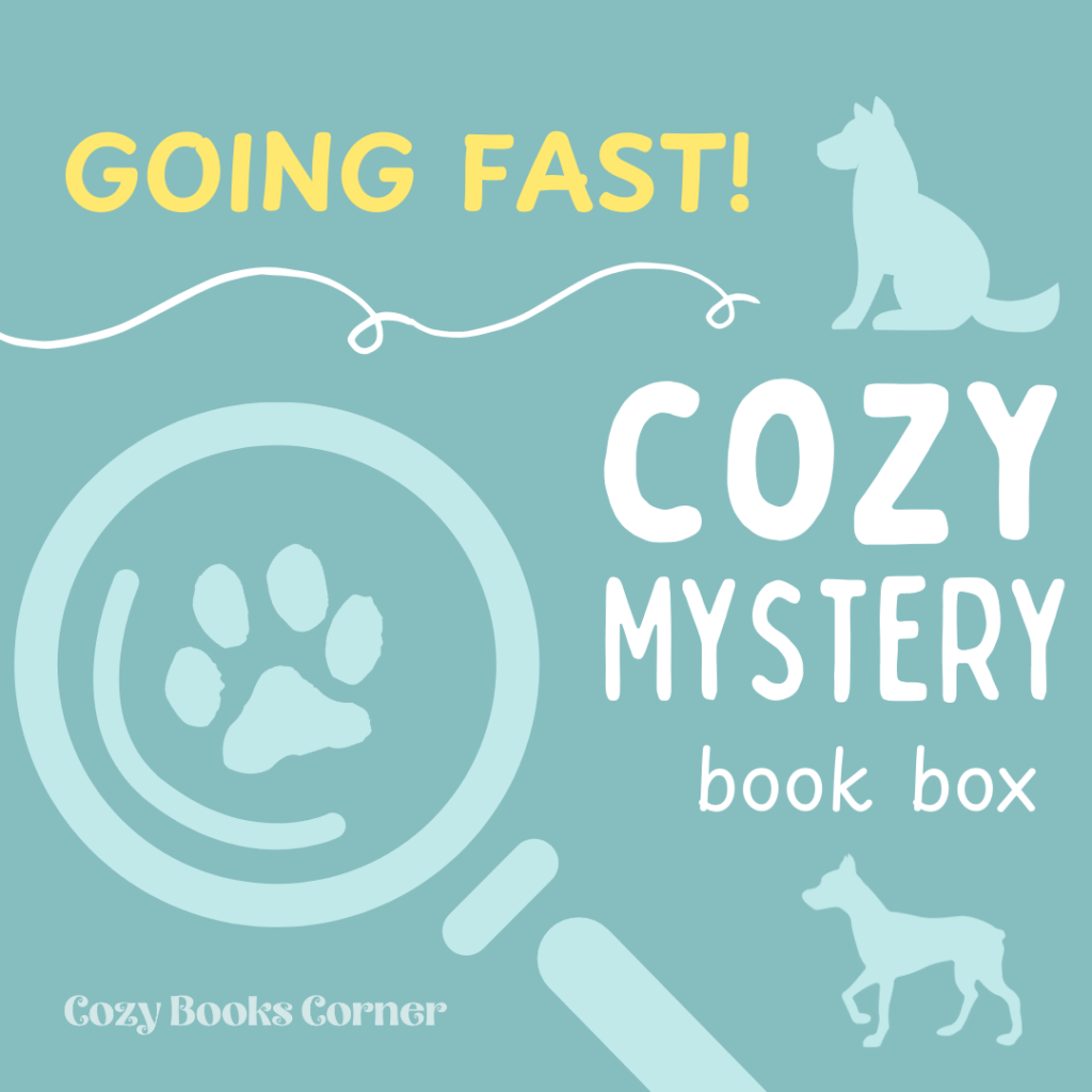 Magnifying glass highlighting a paw print with dogs in the background